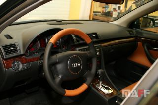 Obszycie kierownicy Audi A4-b6 - 2