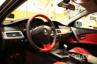 Obszycie kierownicy BMW Seria-5-e61 - 11
