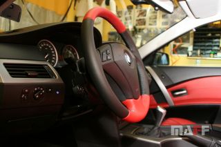 Obszycie kierownicy BMW Seria-5-e61 - 8