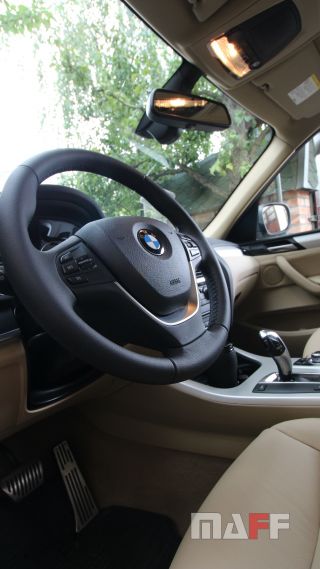 Obszycie kierownicy BMW X3-f25 - 2