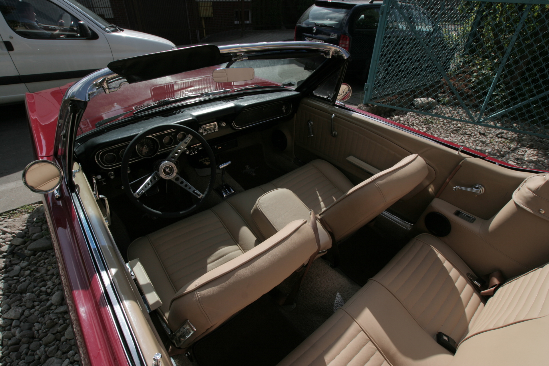 Tapicerka samochodowa Ford Mustang