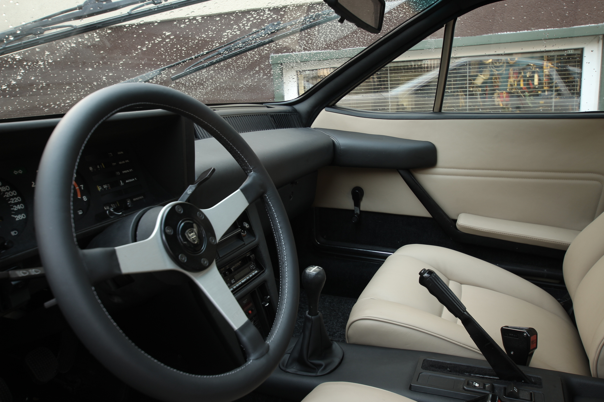 Obszycie kierownicy Lancia Montecarlo