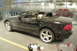 Tapicerka samochodowa Mercedes-Benz R230-cabrio - 3