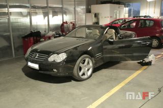 Tapicerka samochodowa Mercedes-Benz R230-cabrio - 5