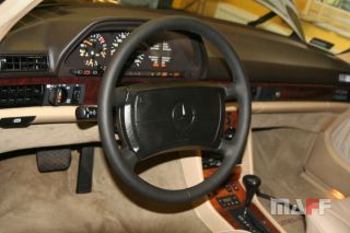 Obszycie kierownicy Mercedes-Benz W126 - 3