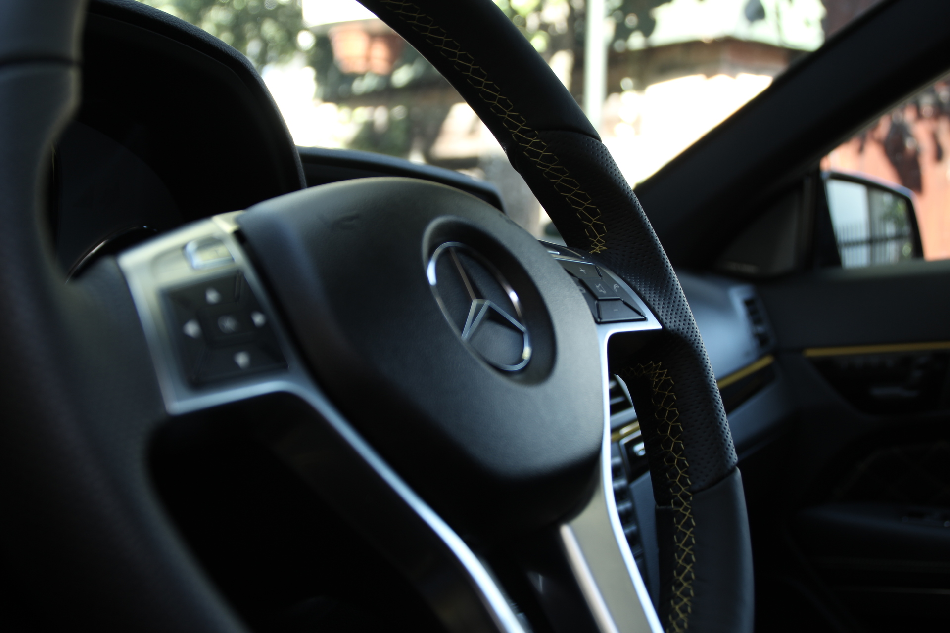 Obszycie kierownicy Mercedes-Benz W207