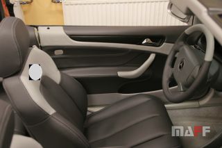 Obszycie kierownicy Mercedes-Benz W209-clk - 3