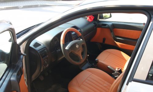 Obszycie kierownicy Opel Astra G