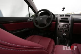 Obszycie kierownicy Peugeot 407 - 3
