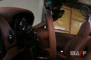 Obszycie kierownicy Porsche 996 - 9