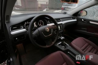 Obszycie kierownicy Skoda Superb-ii - 1