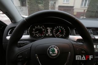 Obszycie kierownicy Skoda Superb-ii - 2