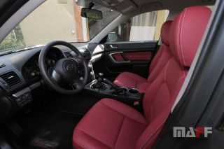 Obszycie kierownicy Subaru Outback - 2